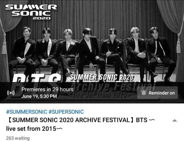 Summer Sonic 2020 Archive Festival Bts Army S Amino