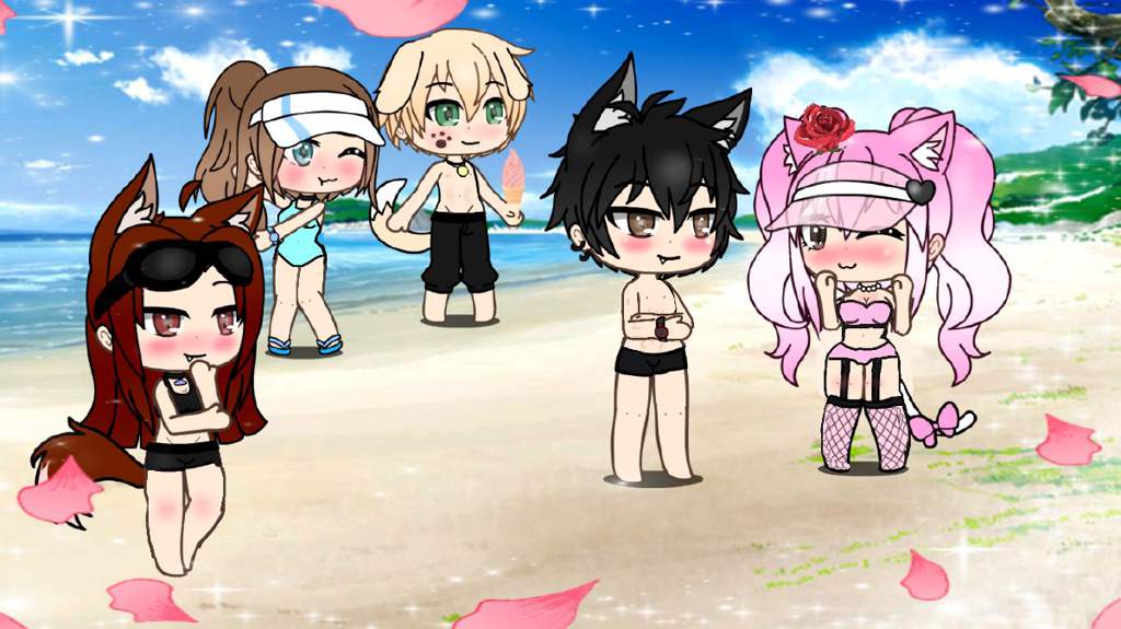 Beach edit! | Gacha-Life Amino