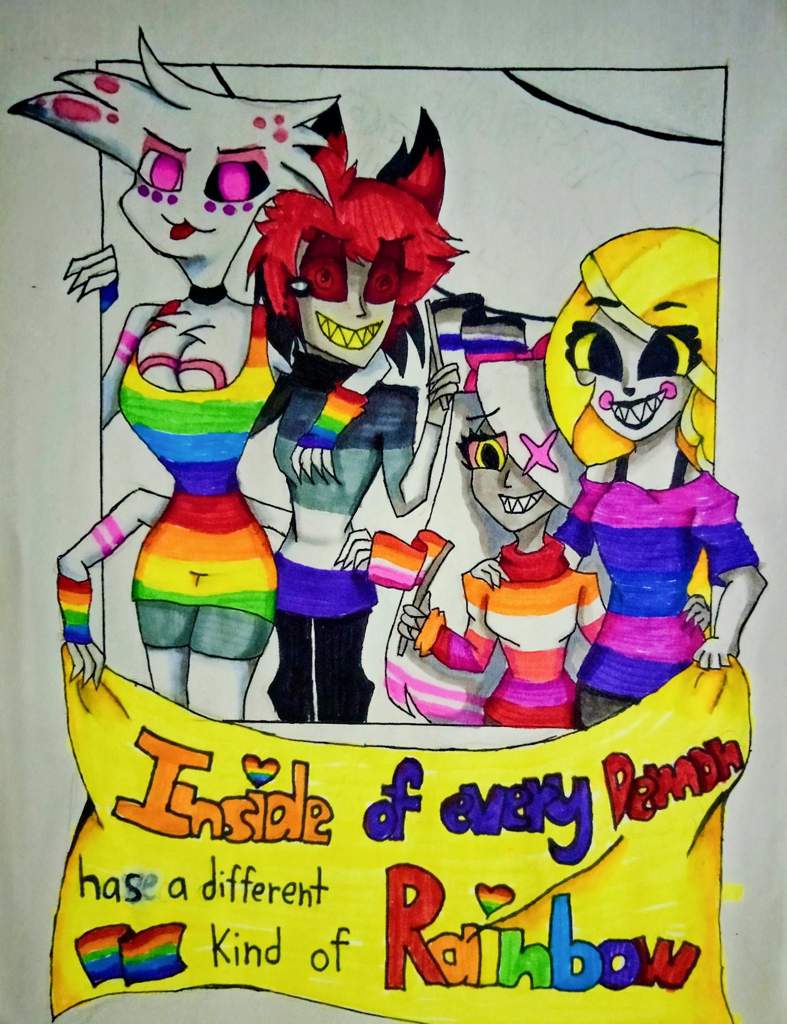 inside every demon is a rainbow shirt