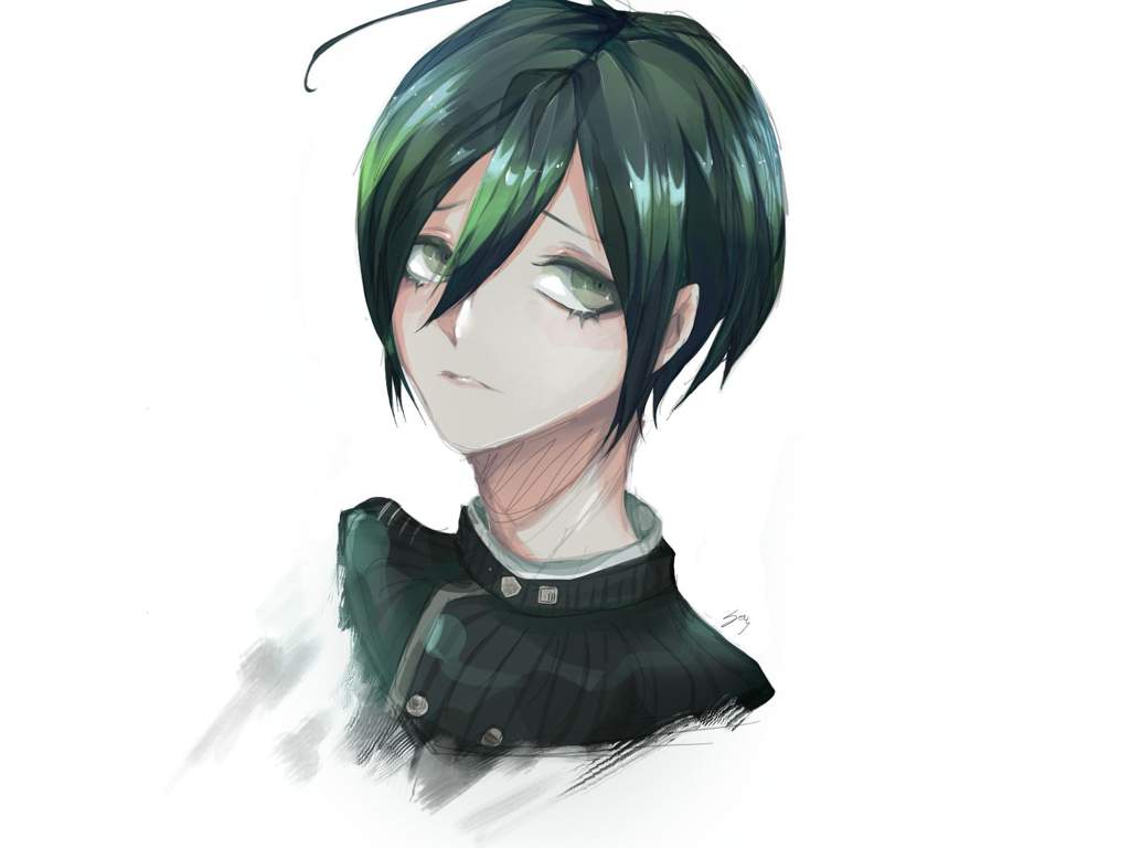 Shuichi art thing | Danganronpa Amino