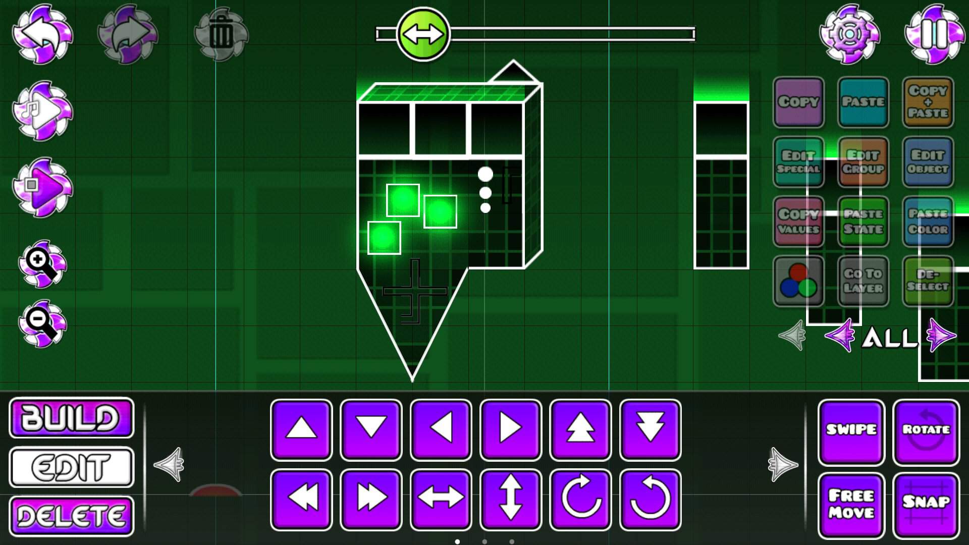 Tentei fazer outro block desing, está legal? | Geometry Dash PT|BR Amino