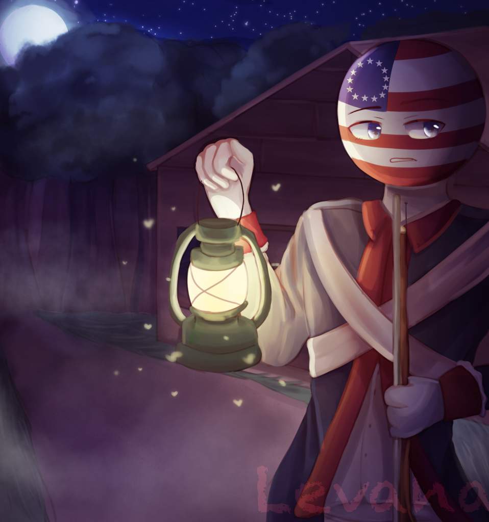 Colonial America(Early 4th of July drawing) | •Countryhumans Amino ...