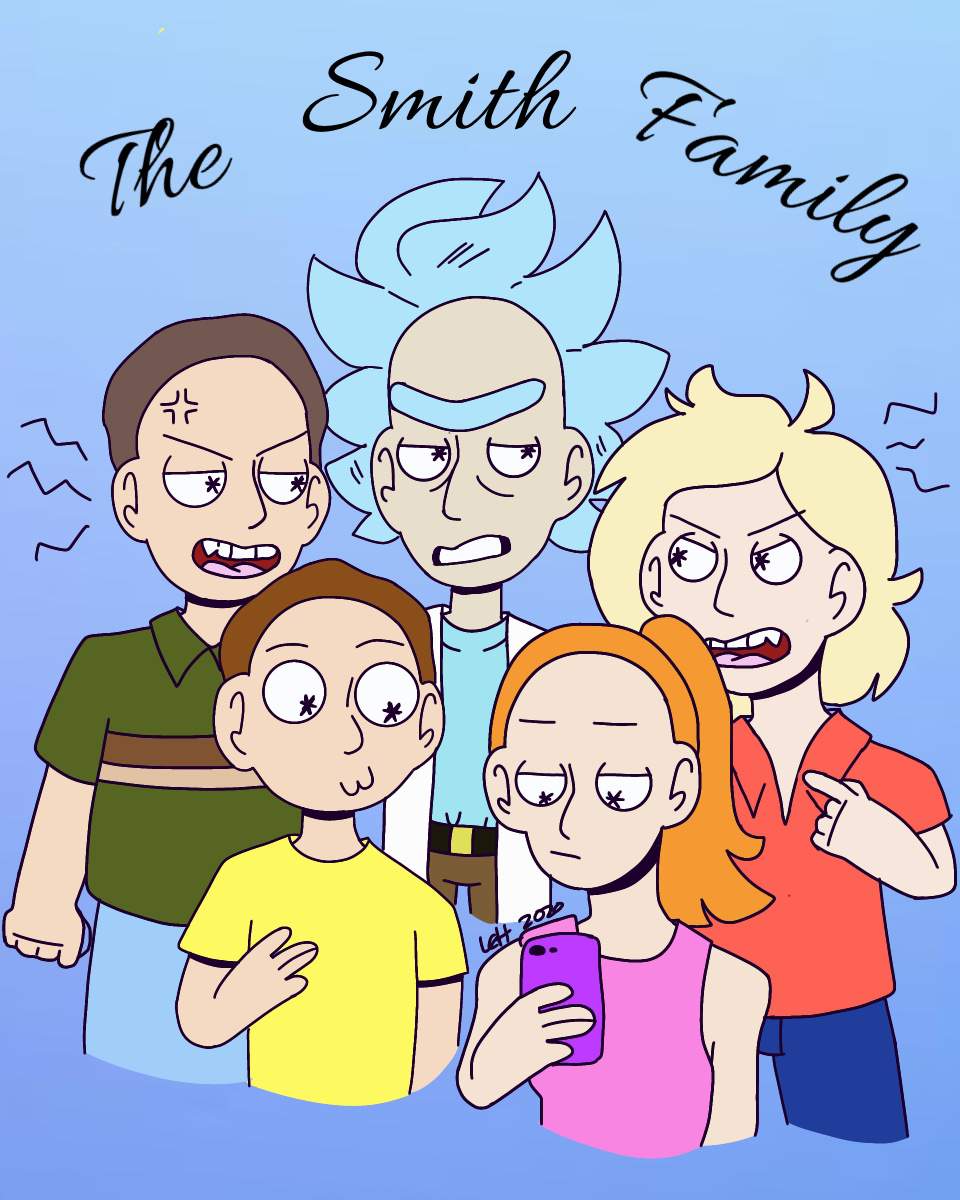 The Smith family | Rick And Morty Amino