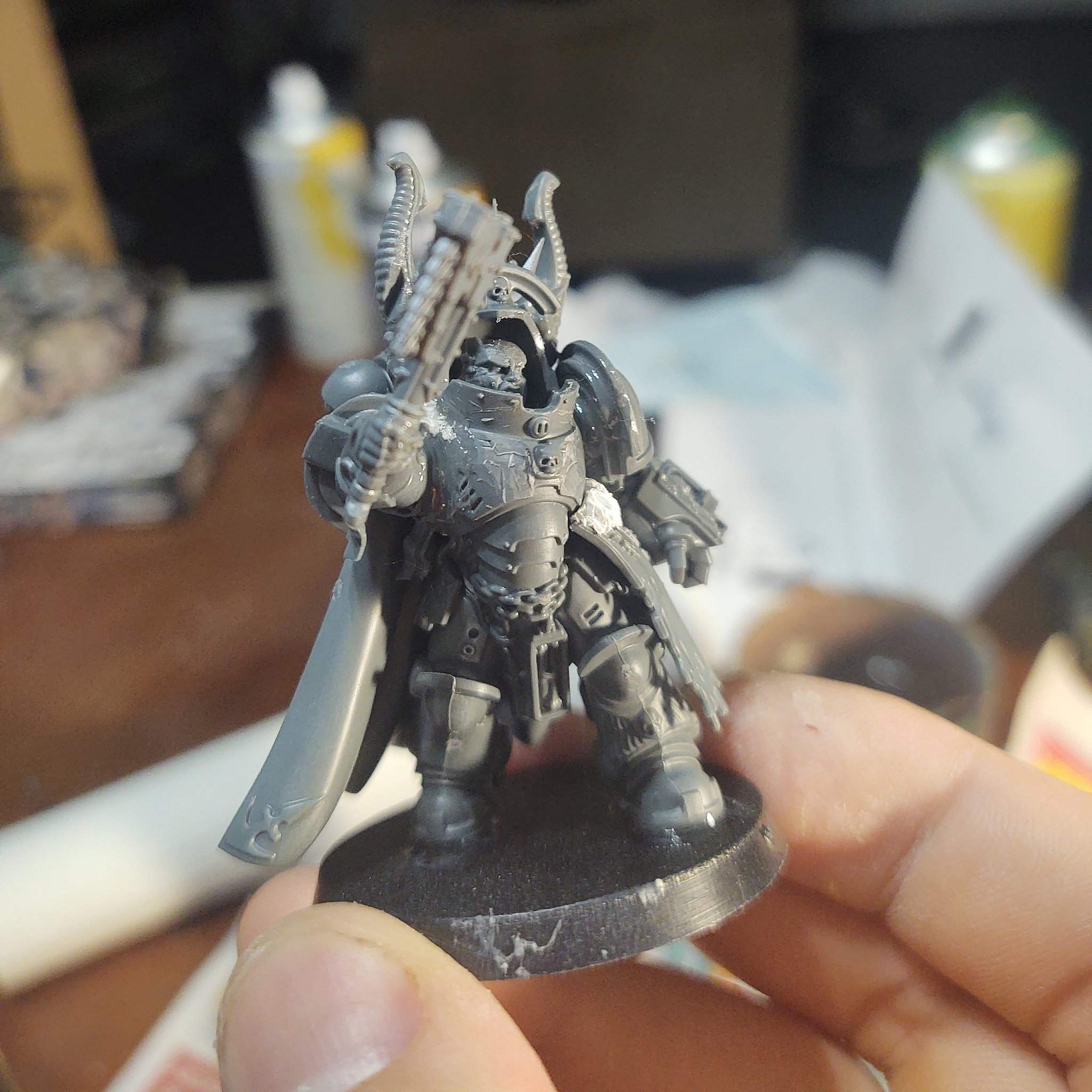 Lord Zhufor kitbash | Warhammer 40K Amino