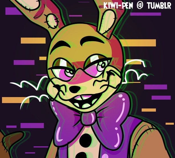 Glitchtrap Personal Icon | Five Nights At Freddy's Amino