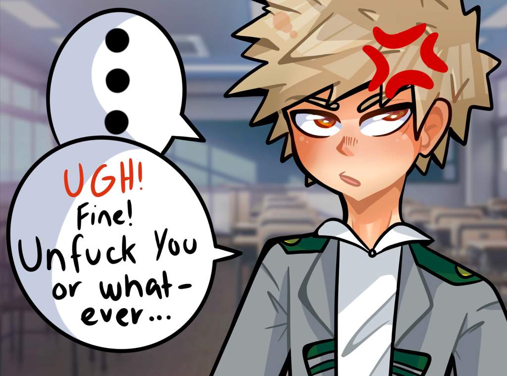 Bakugo attempts to apologise FANART/COMIC | My Hero Academia Amino