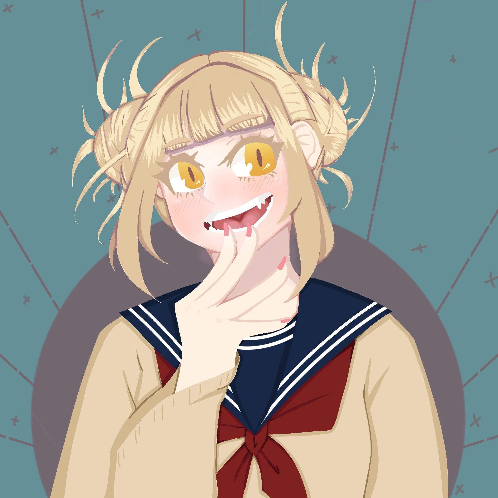 Himiko Toga! (`・ω・´) - art without line art for the first time ...