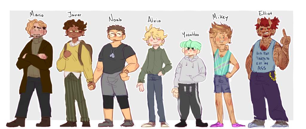 The gang's all here | [💘] OC island Amino