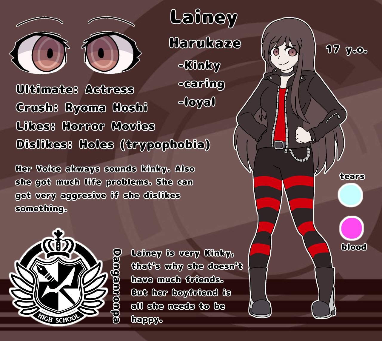 Lainey Harukaze🖤 | Wiki | Danganronpa Amino