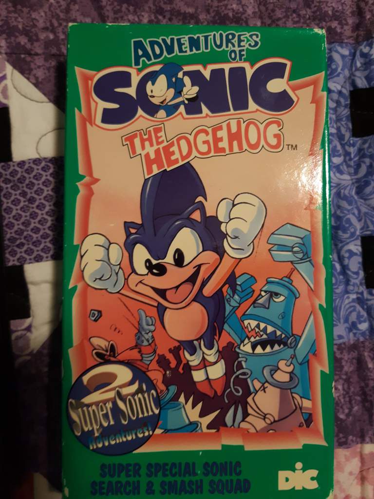 My Sonic DVDs + 1 VHS Tape | Sonic the Hedgehog! Amino