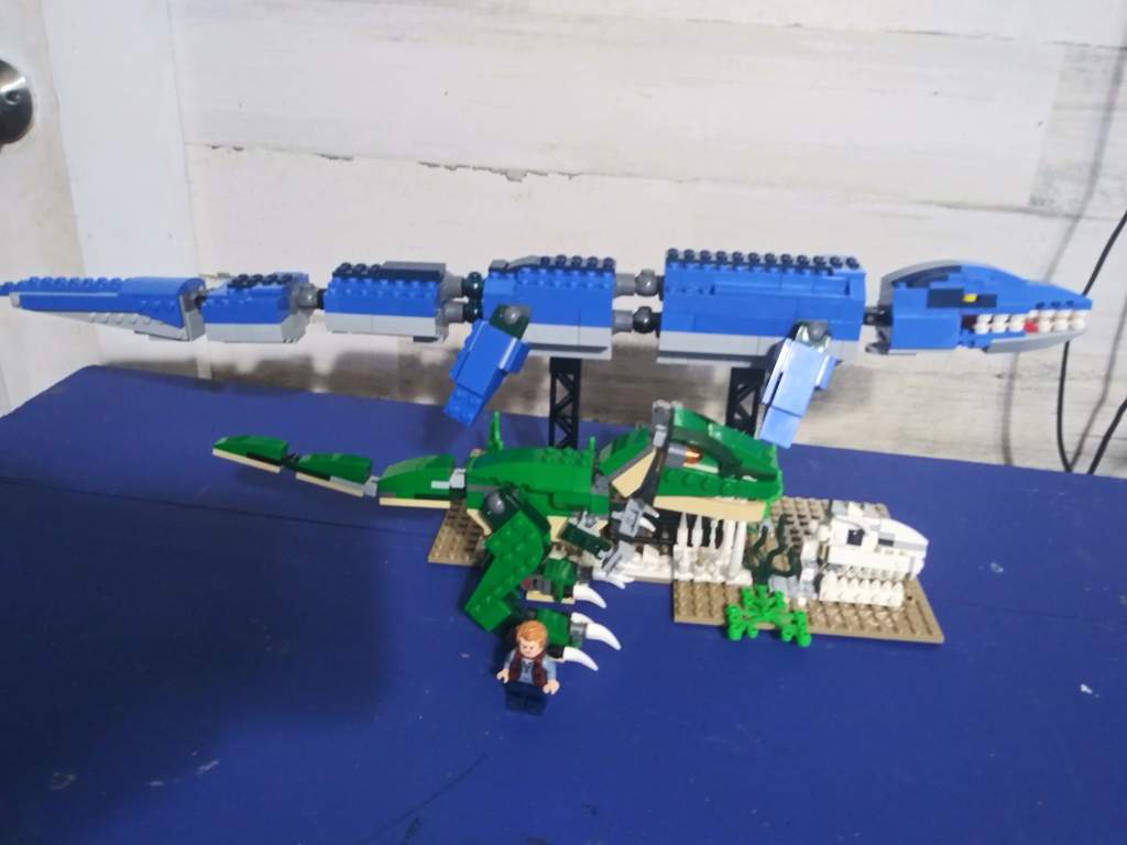 mosasaurus skeleton lego jurassic world