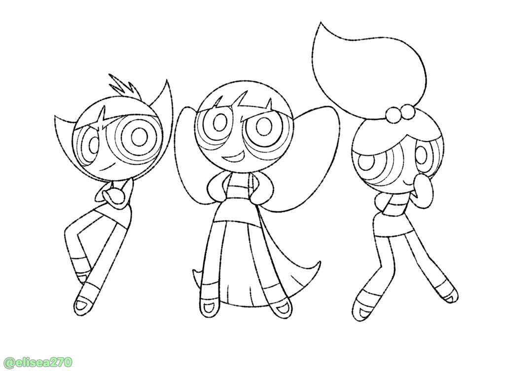 Ppg future in intro style!💖💙💚 | The Powerpuff Girls Amino