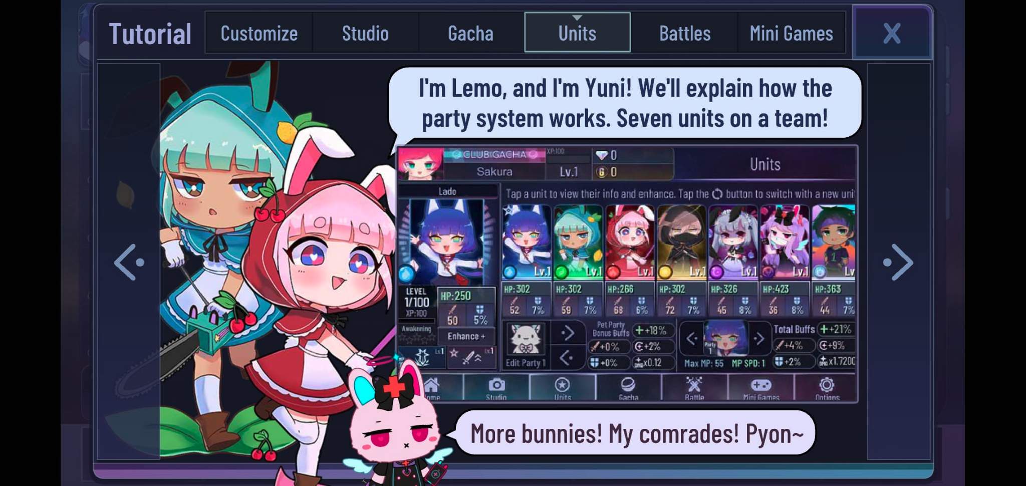 Units in Gacha Club! | Official Lunime Amino