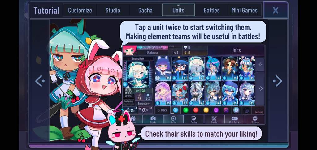 Units in Gacha Club! | Official Lunime Amino