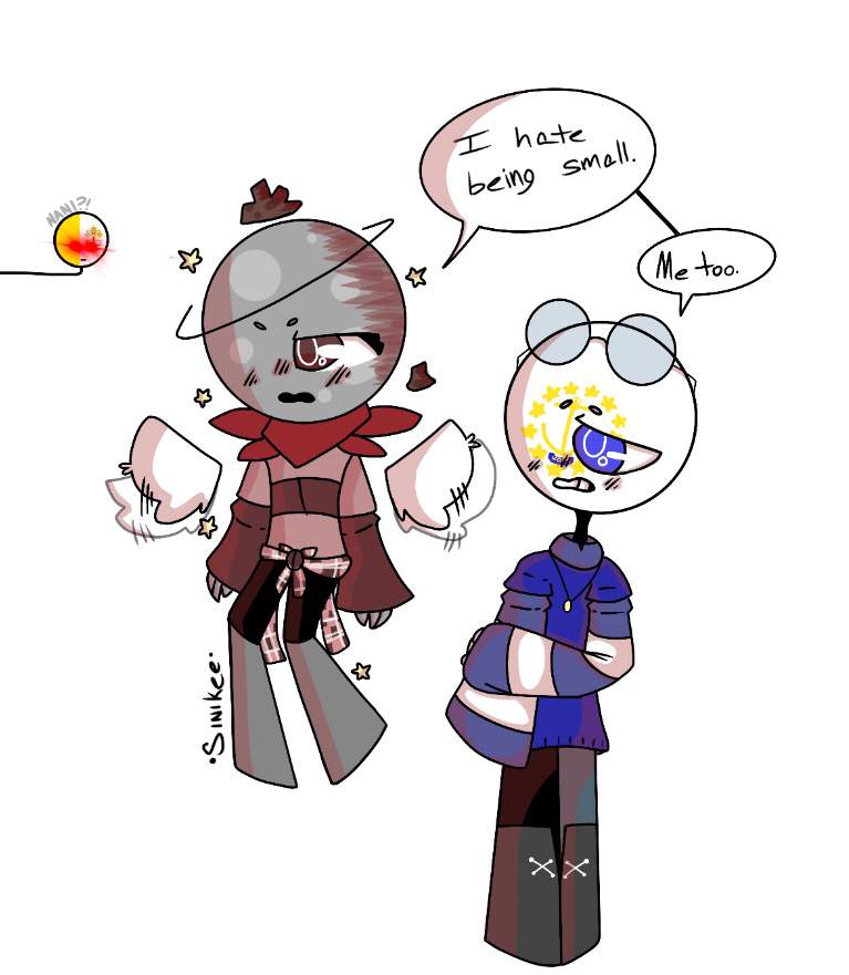 Pluto and Rhode Island complaining [PLANETHUMANS + COUNTRYHUMANS ...