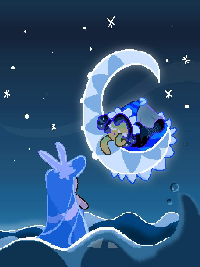 Sea fairy and Moonlight | Cookie Run Amino