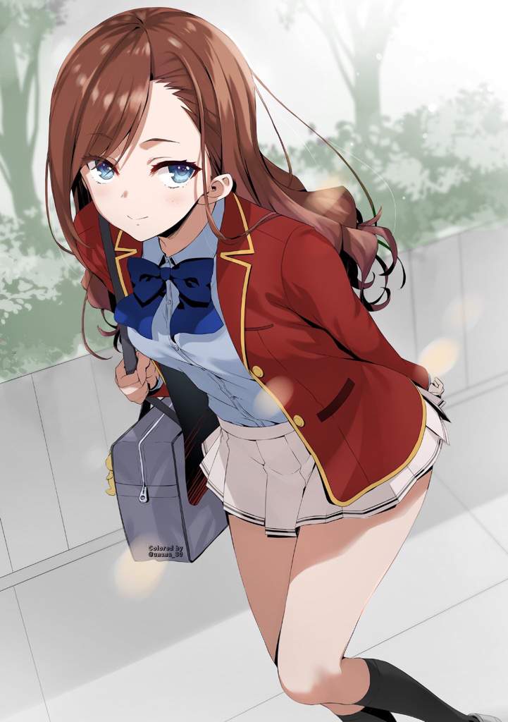 Encontre a Matsushita Chiaki en algun lugar random | youkoso jitsuryoku