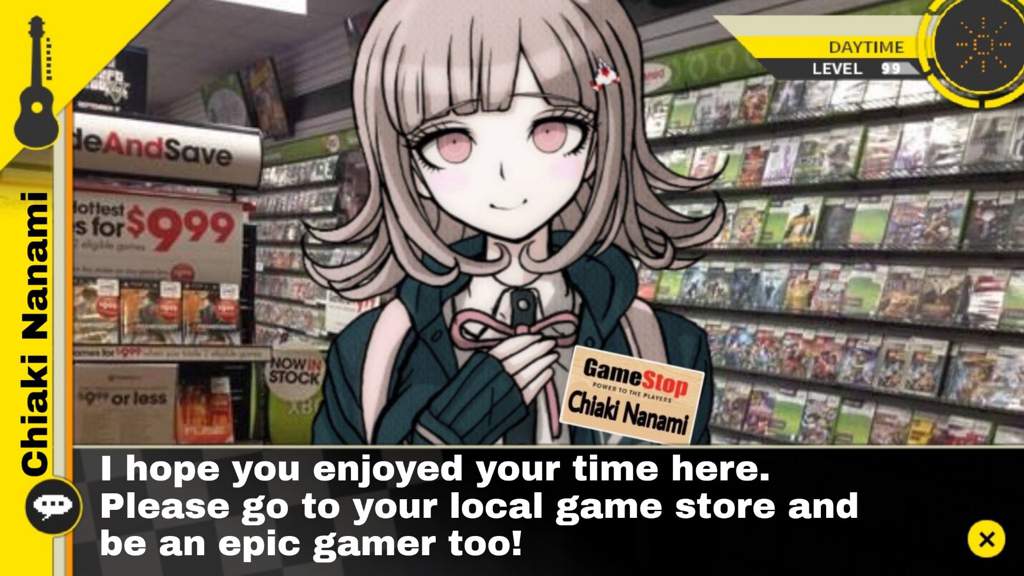 Chiaki Works At Gamestop Anime Amino