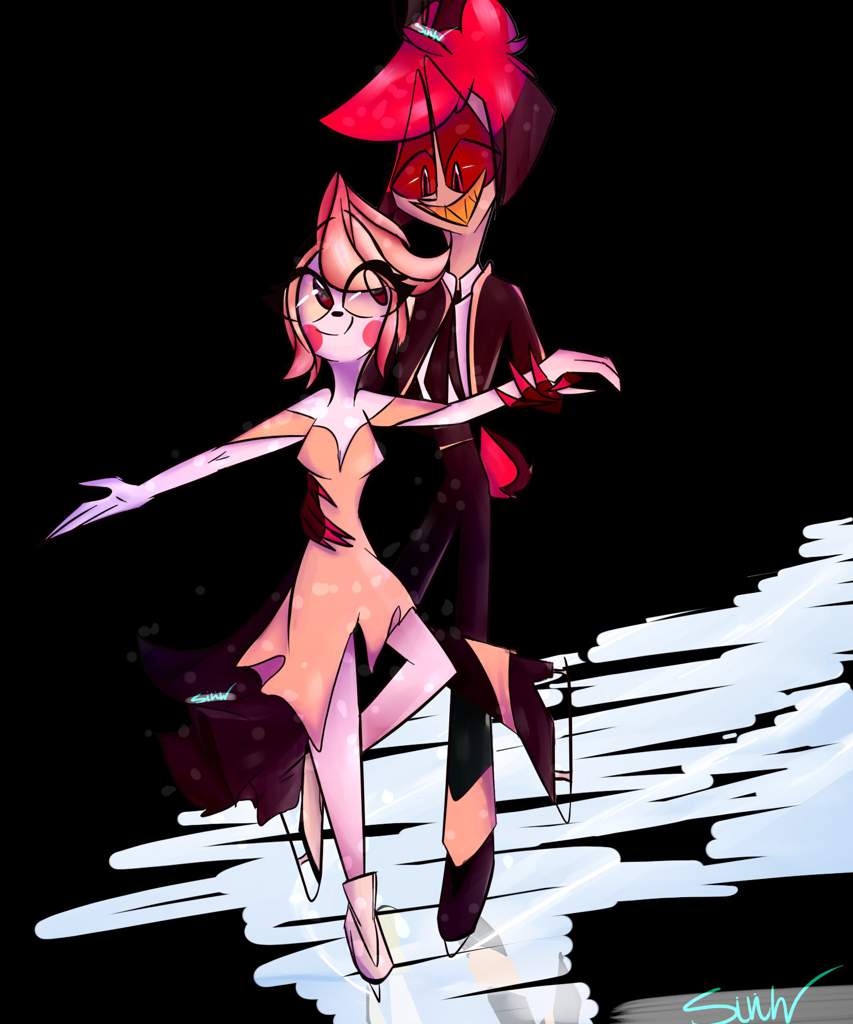 Figure skating AU | Hazbin Hotel (official) Amino