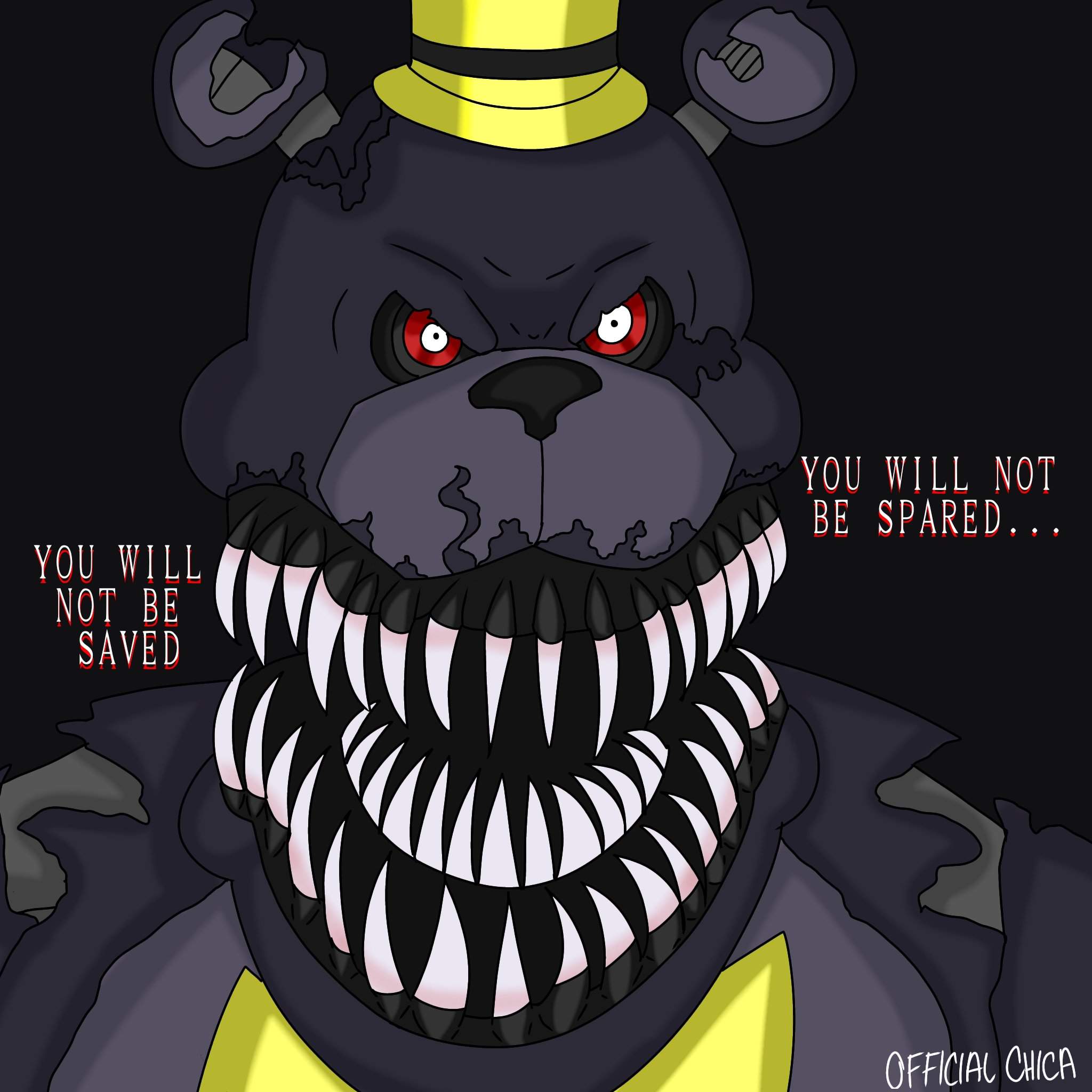 Nightmare for UCN Collab | Five Nights At Freddy's Amino