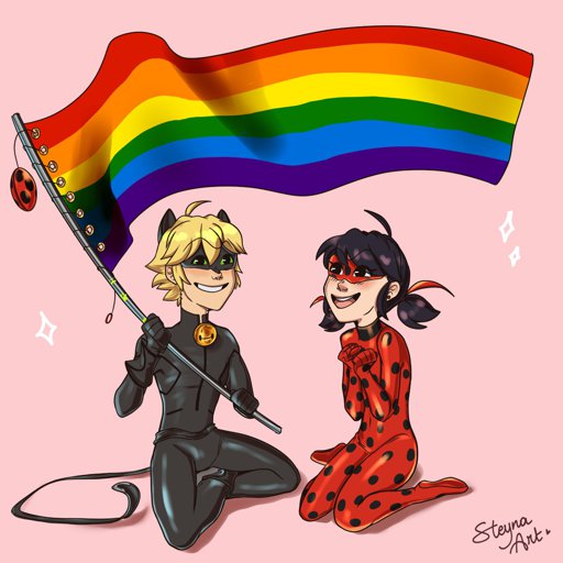 Pride Month 🏳‍🌈 | Lesbian flag | Miraculous Ladybug FR 🐞 Amino