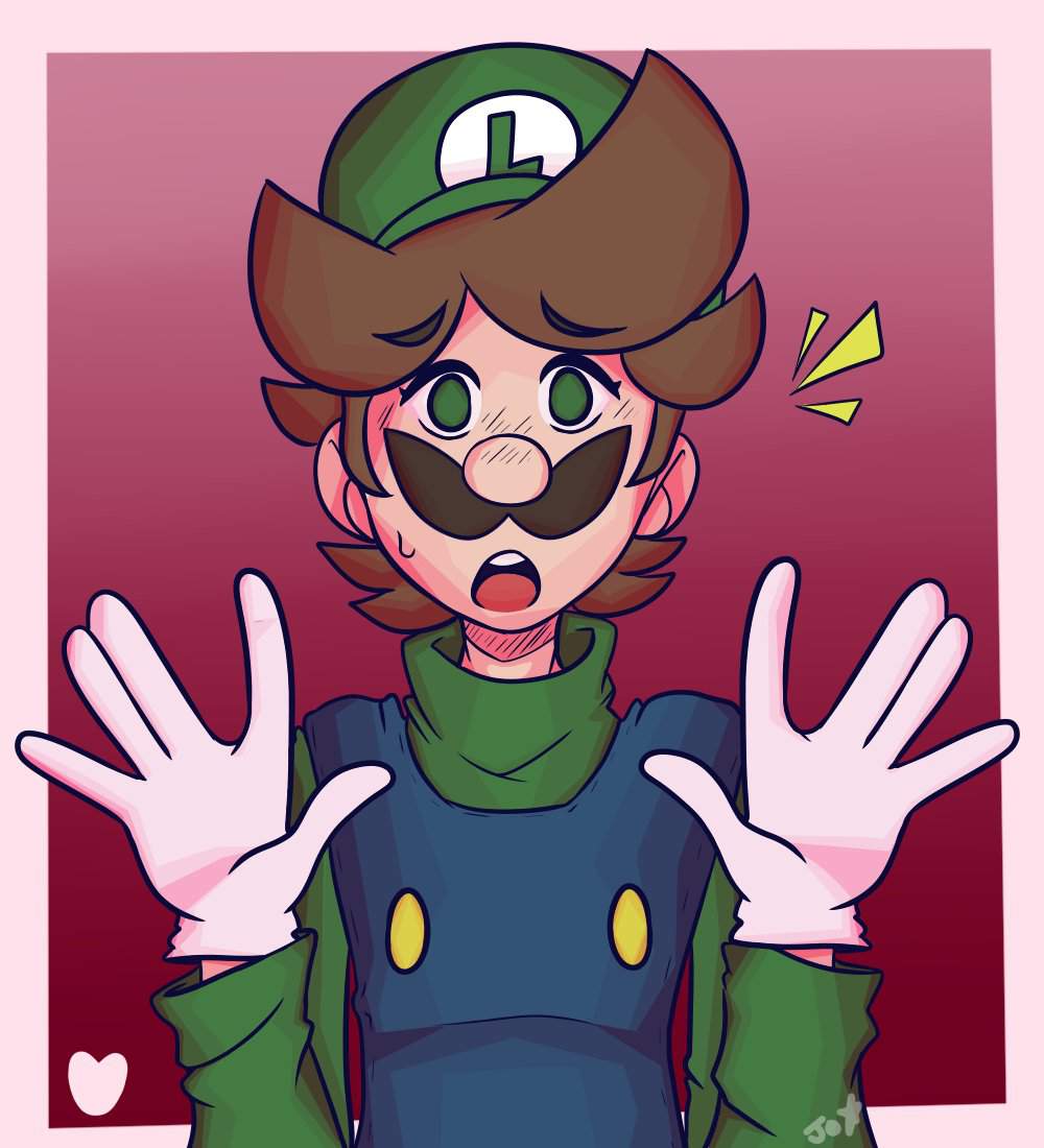 Luigi with green eyes 😌💅 | Mario Amino