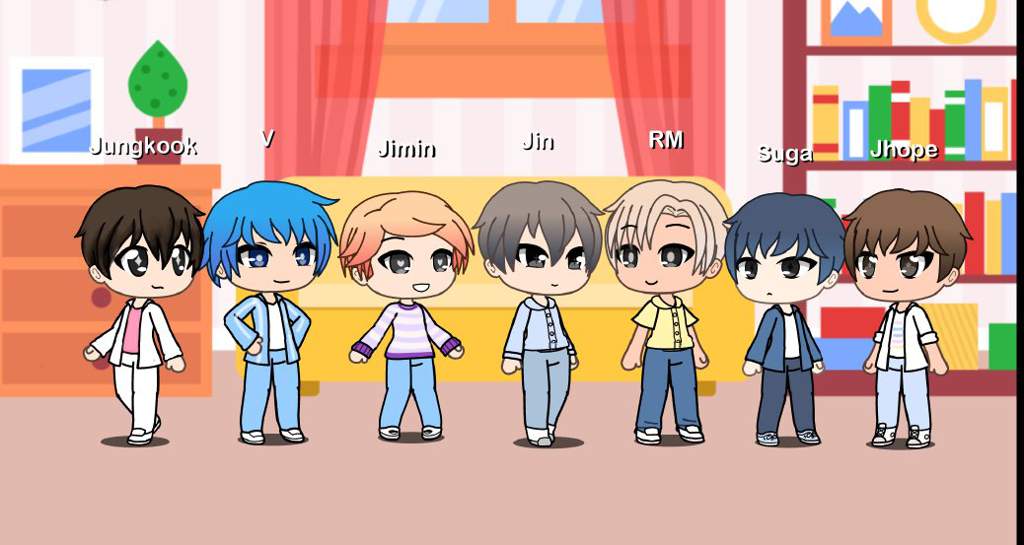 BTS as Gacha Characters | Forever 7 Event | ARMY's Amino