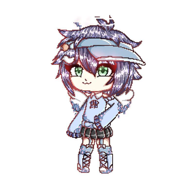 Pixel art (first attempt) | Gacha-Club Amino