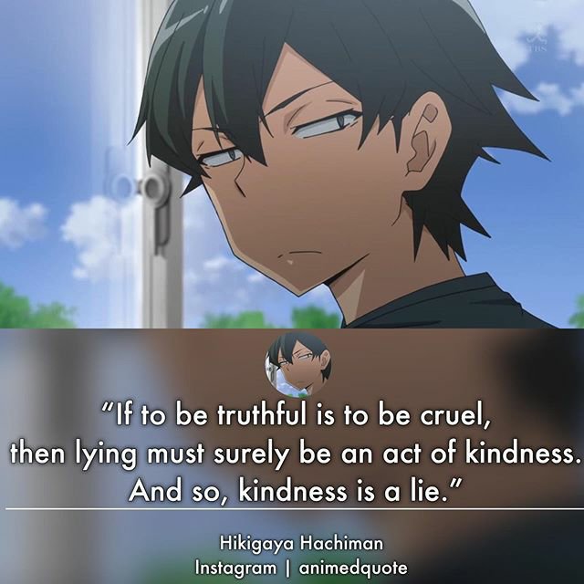 Kindness.. A lie? | Anime Amino