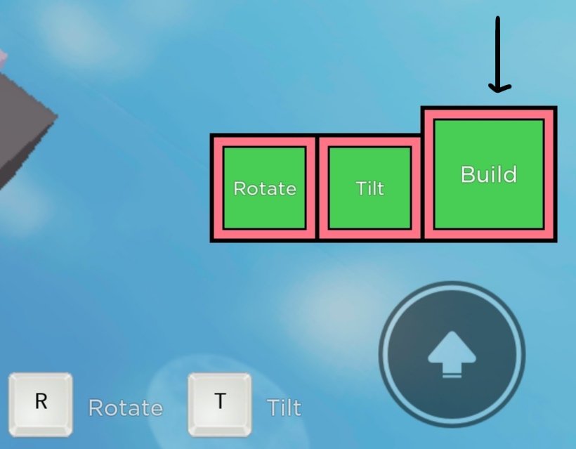 Как настроить управление в роблокс на пк. Кнопка build. Кнопка build на тулбаре. Юай кнопок строит.