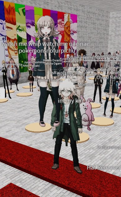 We Found This Roblox Game Danganronpa Amino - roblox hat remover