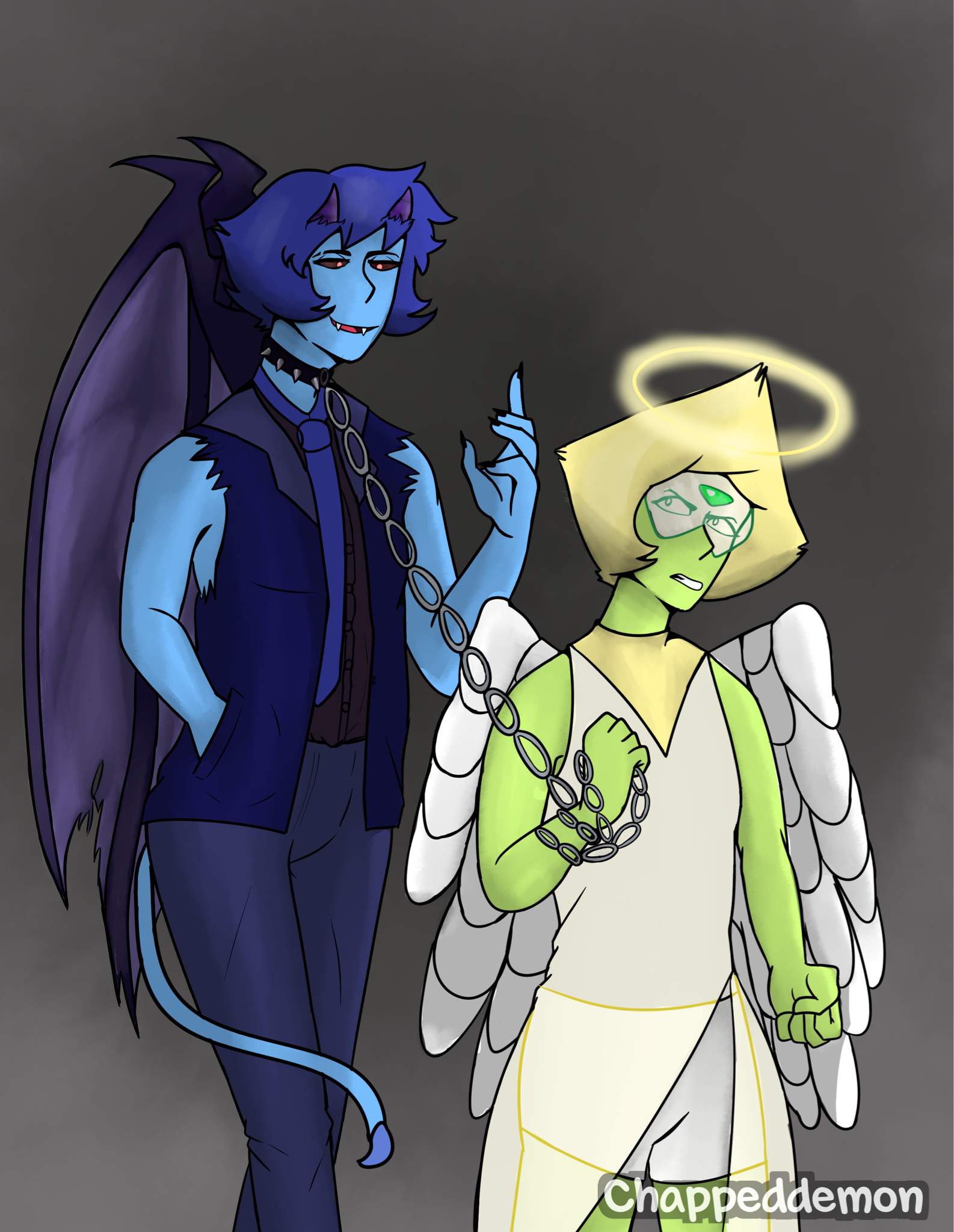 Demon and Angel AU | Steven Universe Amino