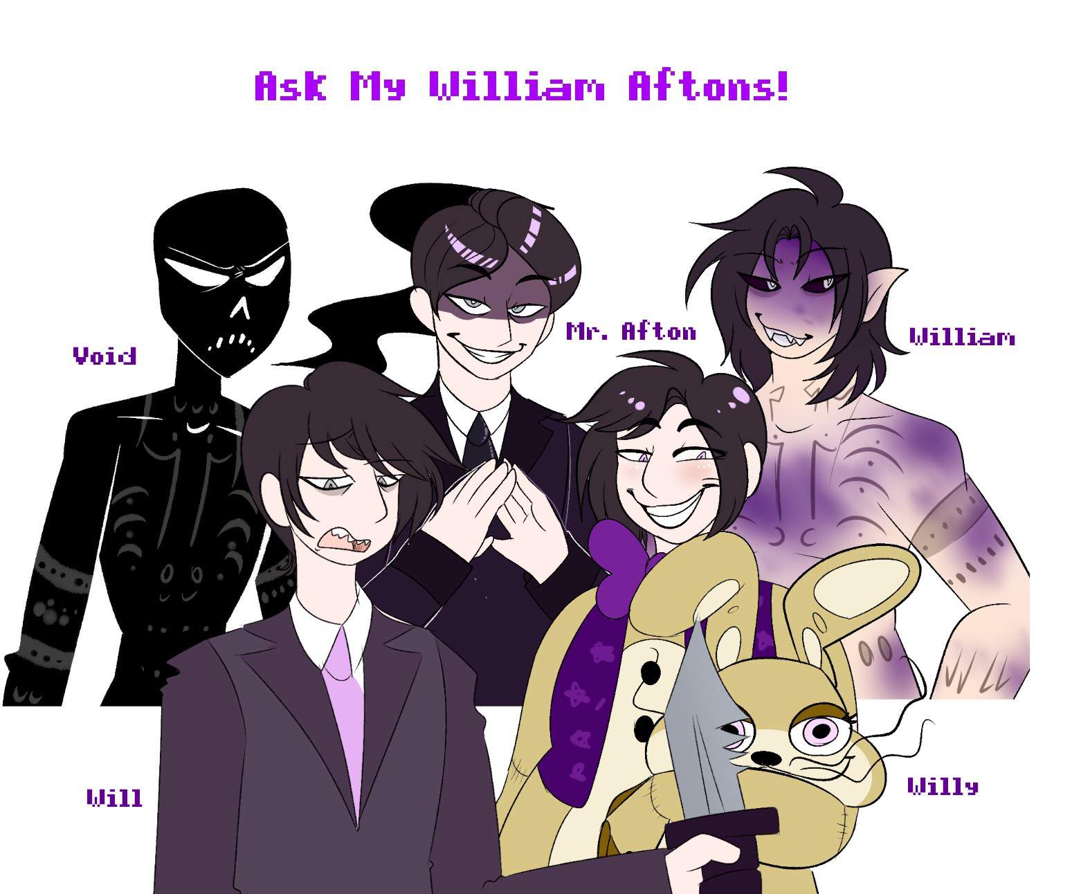 Ask My William Aftons | Five Nights At Freddy's Amino