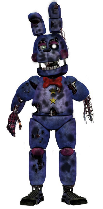 Withered rockstar bonnie (LA MARCA DE AGUA >=