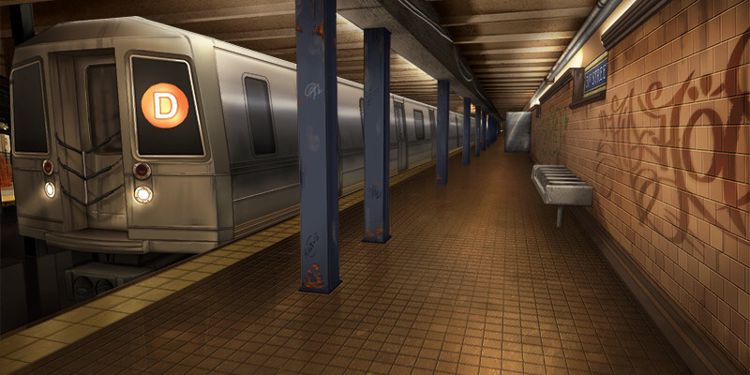 Resultado de imagem para background subway anime | 배경, 배경화면, 지하철