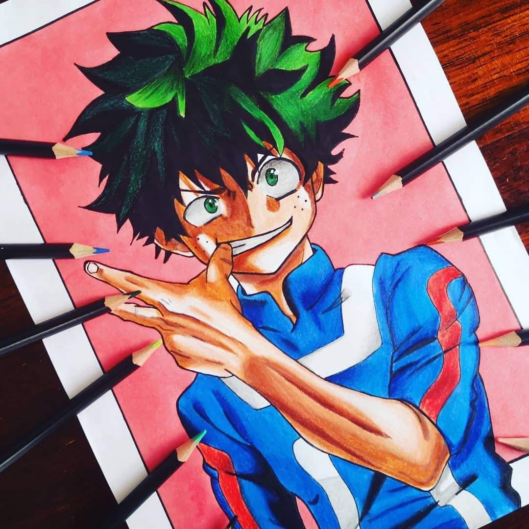 Deku drawing | Kuro Gang Amino