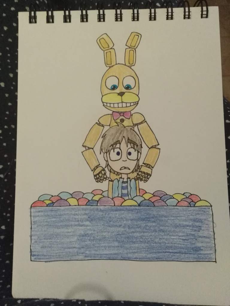 Into the Pit Drawing | Fnaf Anything Amino