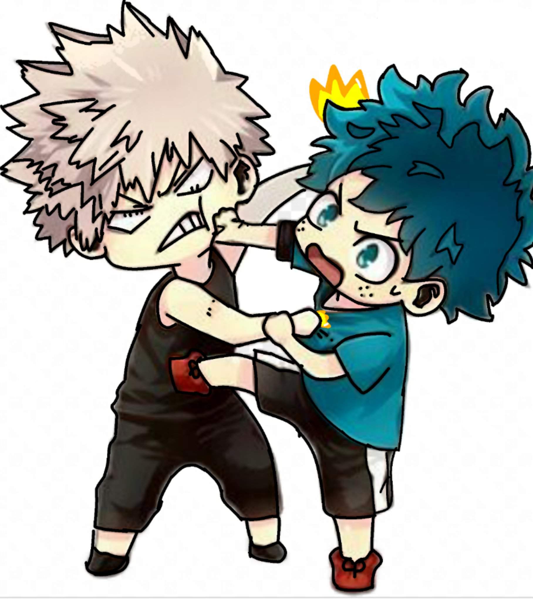 Deku and bakugo fighting | Wiki | My Hero Academia Amino