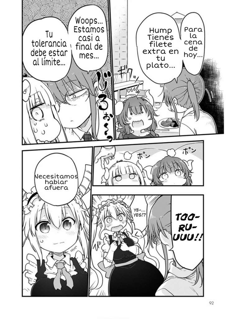 97avo capítulo de Miss Kobayashi's Dragon Maid Kobayashi