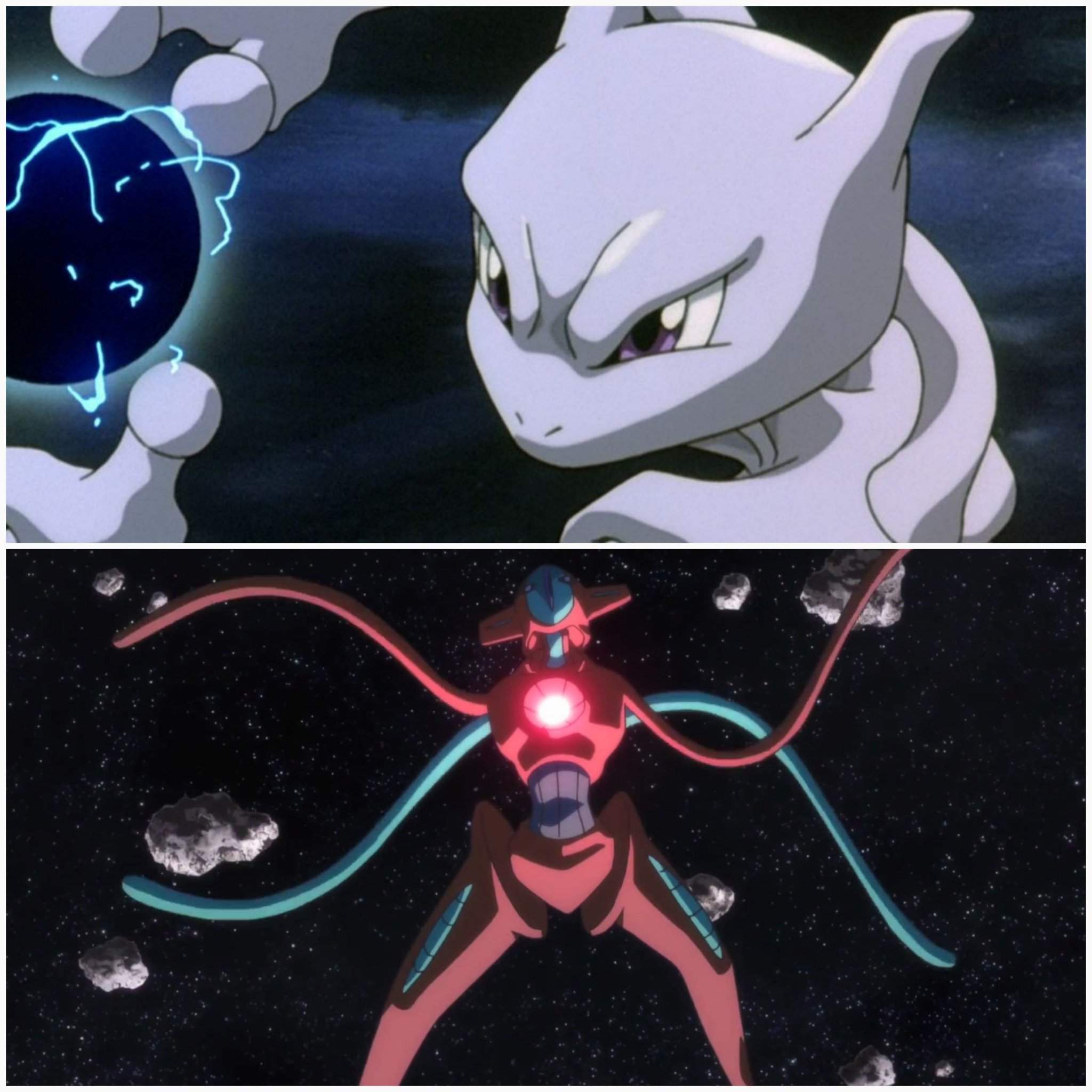 Mewtwo vs Deoxys (From the movies) | Pokémon Amino