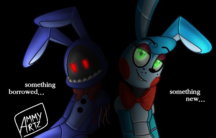 Fnaf 2 teaser redraw! | Five Nights At Freddy's Amino