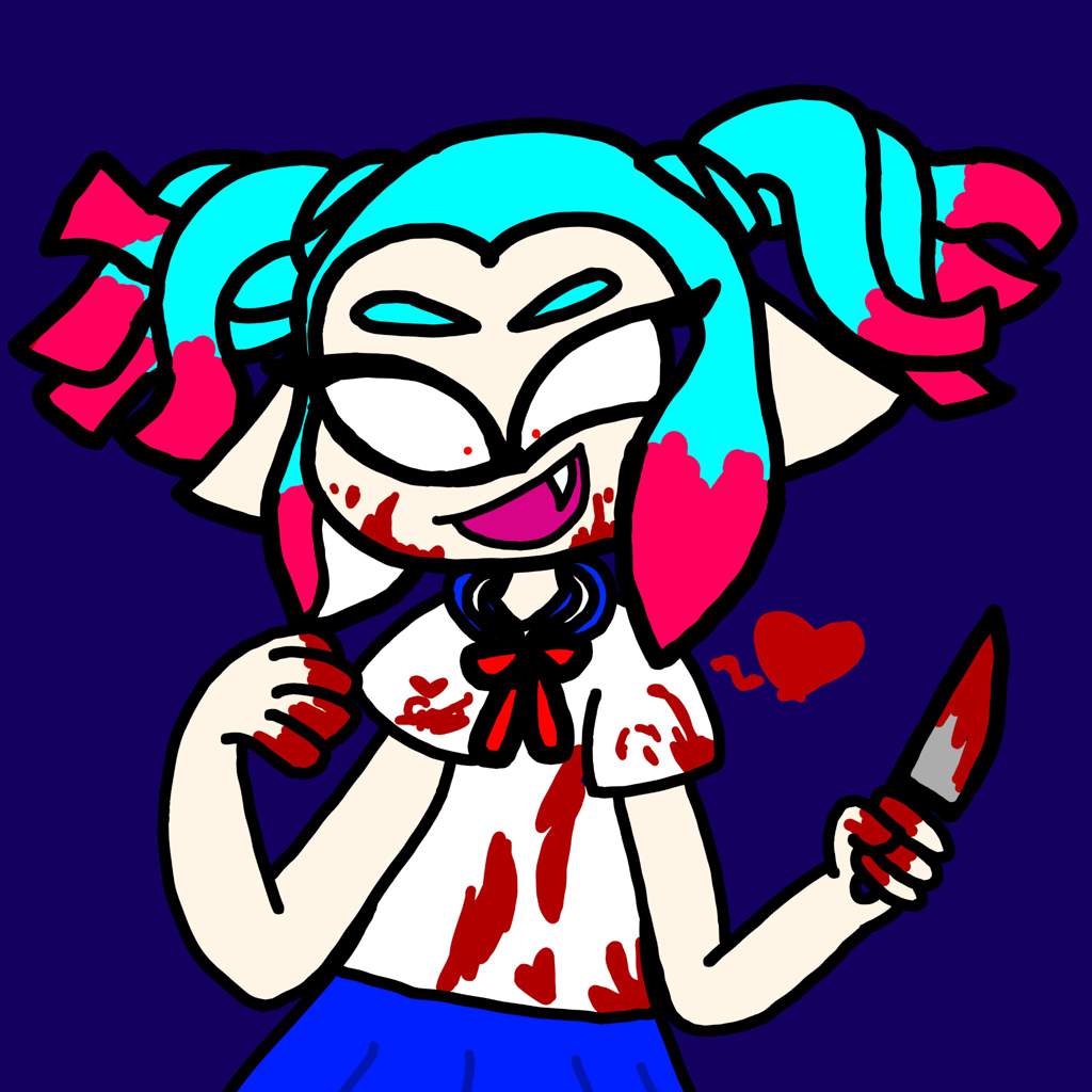 Yandere Red Sole Chan Splatoon Coroika Amino