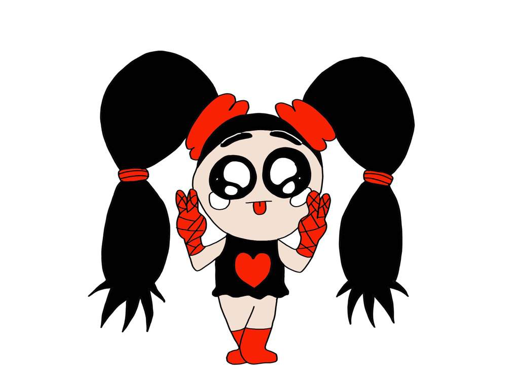 I’m back! here’s a cute garu with LONG hair | Pucca Amino