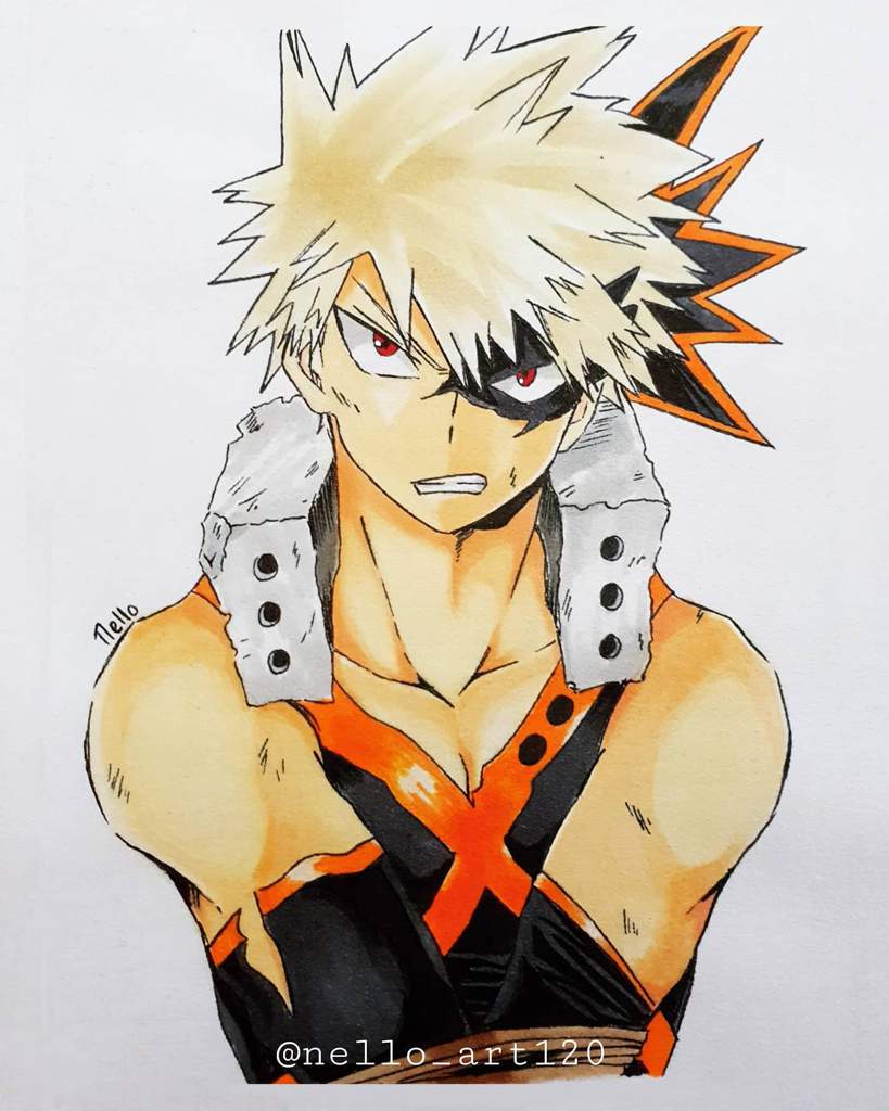 BNHA Fanart : Bakugou Katsuki | -Young Artists- Amino