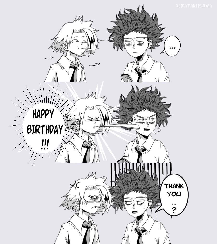 [ BNHA Mini-comics ] Happy Birthday, Shinsou! | Animation Memes Amino