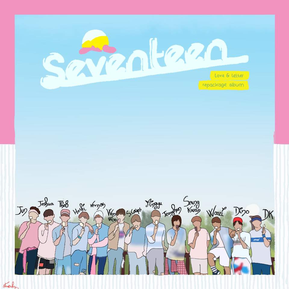 Nouveau dessin | SEVENTEEN France Amino