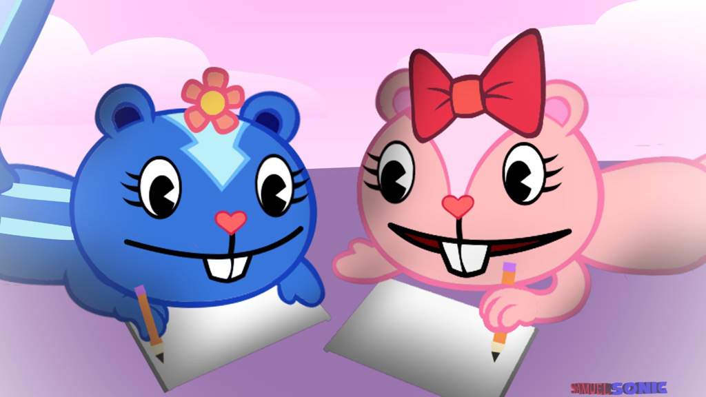 Best Friends Drawing Together | Happy Tree Friends Amino