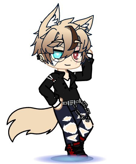 My main oc in GC(aka my new look) | Gacha Roleplayersㅤ Amino