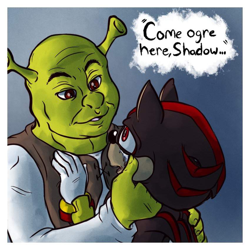 Shrek x Shadow #SMSMSSFORSTAFF.