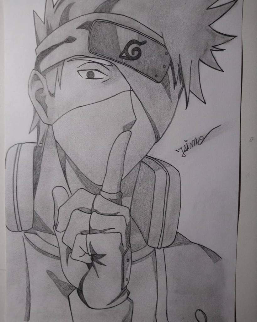 Desenho do kakashi hatake | °Desenhistas Do Amino° Amino